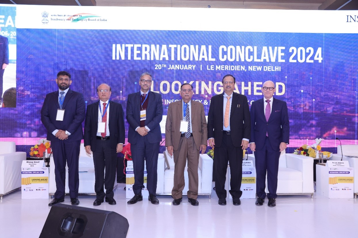 The Insolvency and Bankruptcy Board of India in association with INSOL India organises an International Conclave 2024
